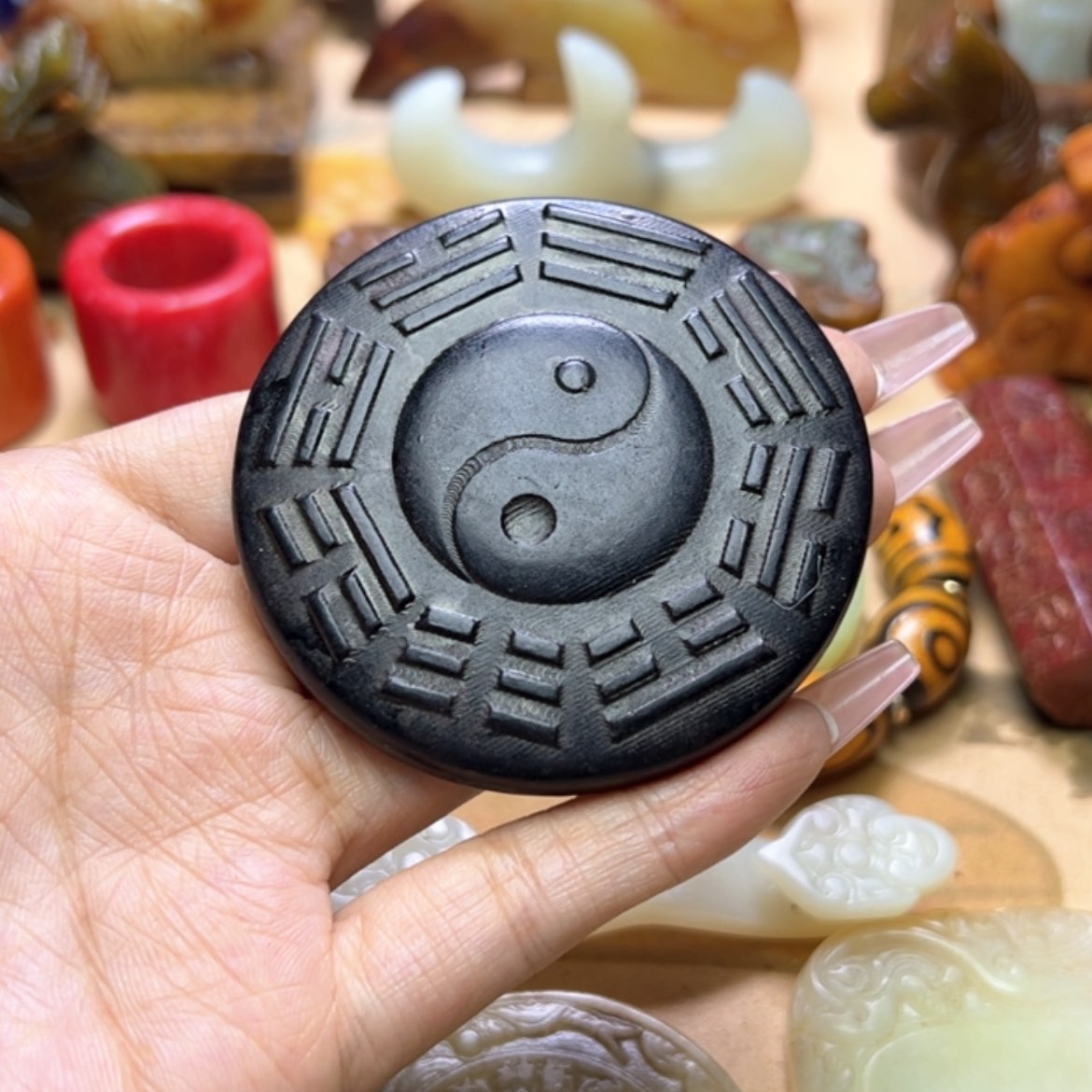 【闪购商品】蛇纹石玉颈饰未镶嵌