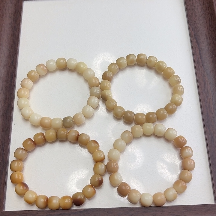 手串菩提根/象牙果卡12骨瓷料桶珠