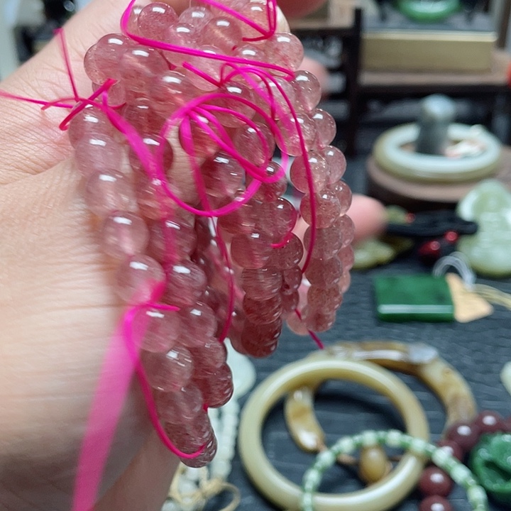 水晶手链未镶嵌手串