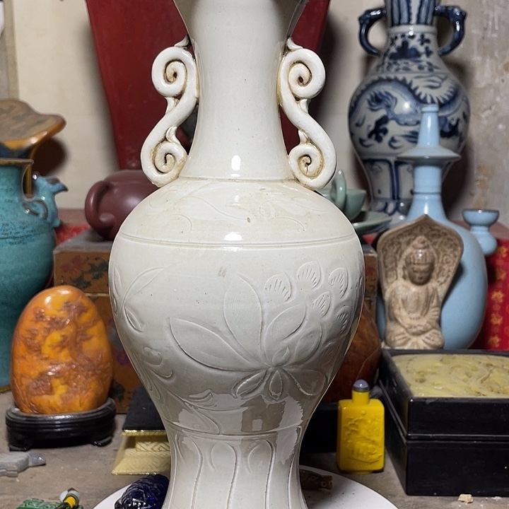 瓷片青花瓷器手工制作