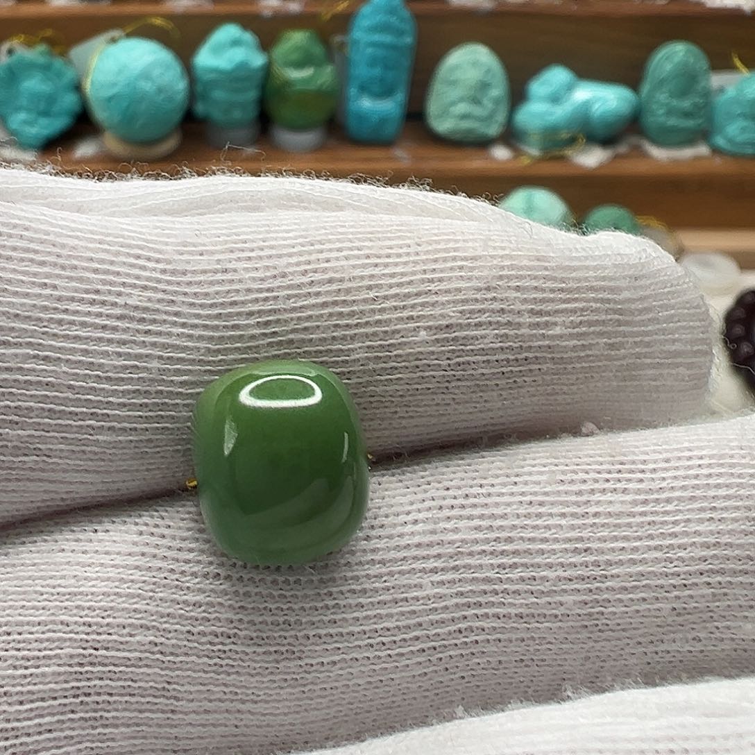 绿松石老型珠 未镶嵌