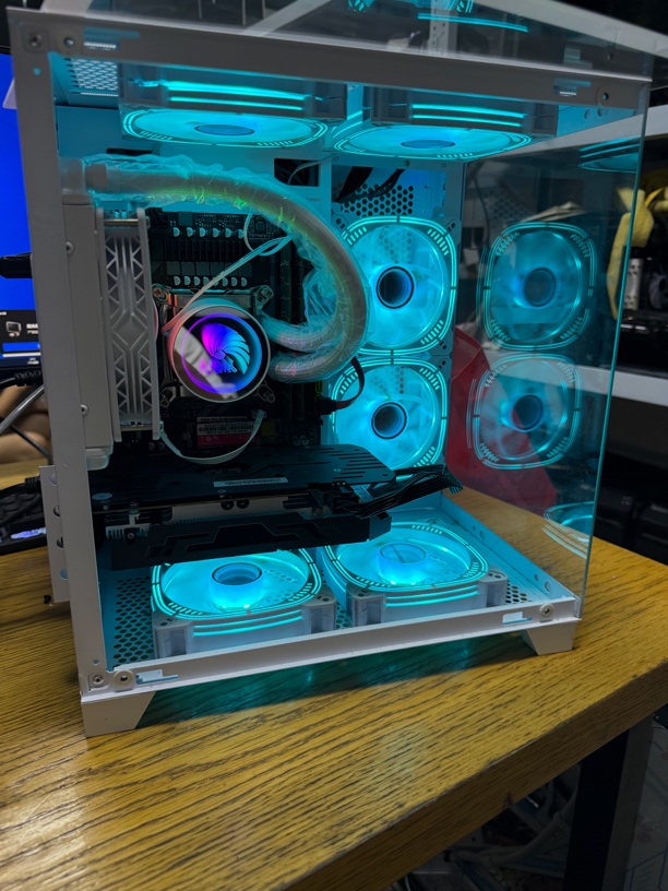 95新  e5-2673v3➕精影5700 8G显卡多开整机