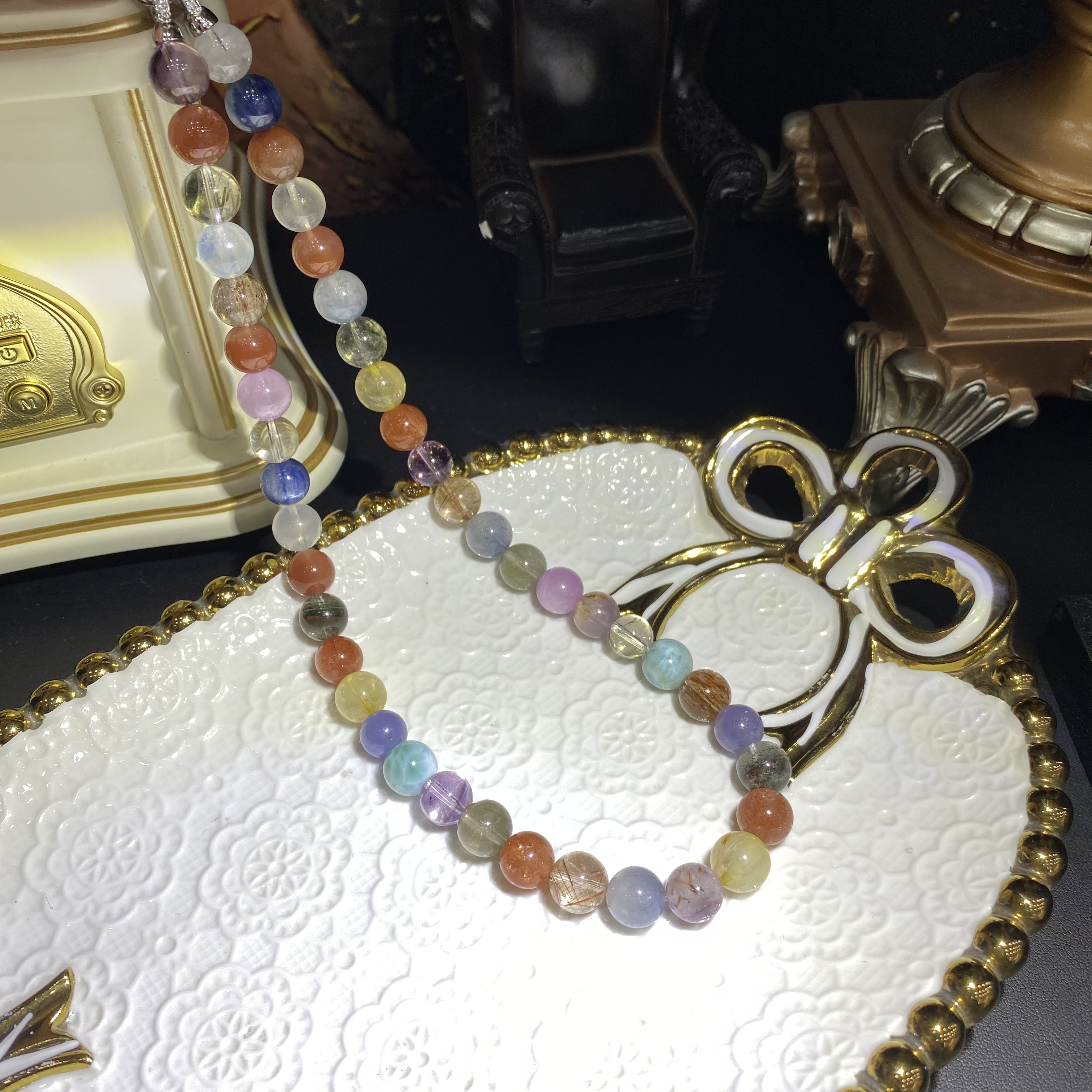 X127-韦雪同款天然水晶多宝项链-多样性发其一