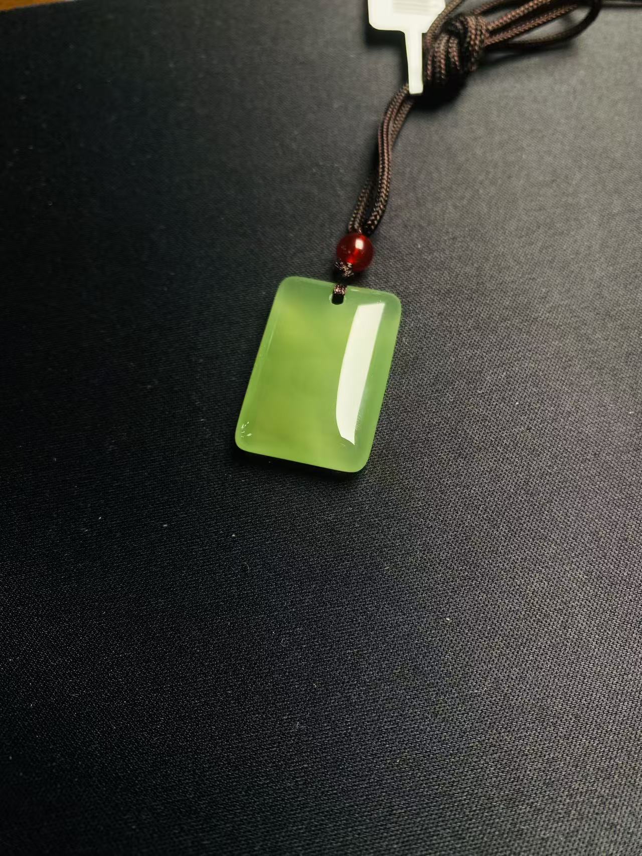  【珠宝少爷-阿泽】新人福利-玛瑙绿方牌-YS249-多样性发货发一件