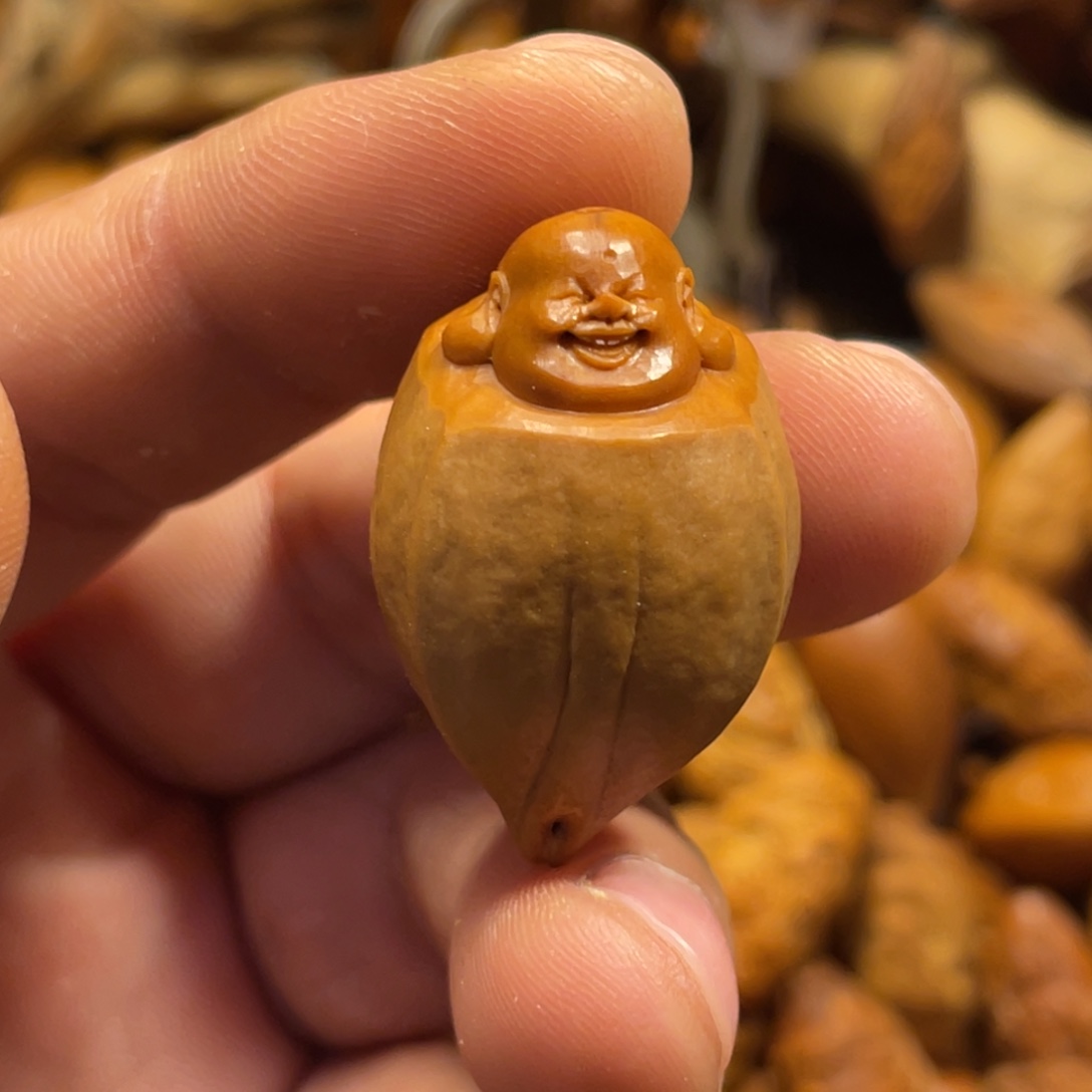 橄榄核手串/手链包衣弥勒680