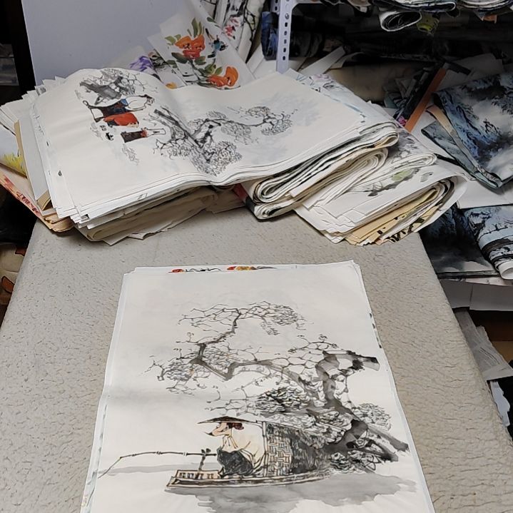 夏***香国画落款后台备注