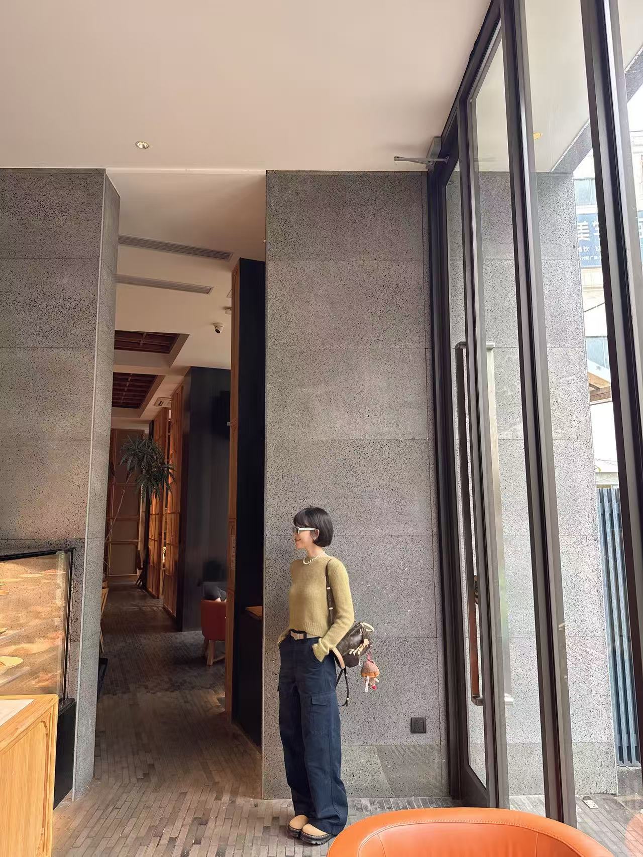 【Winnie】藏青工装长裤 舒适时尚并存