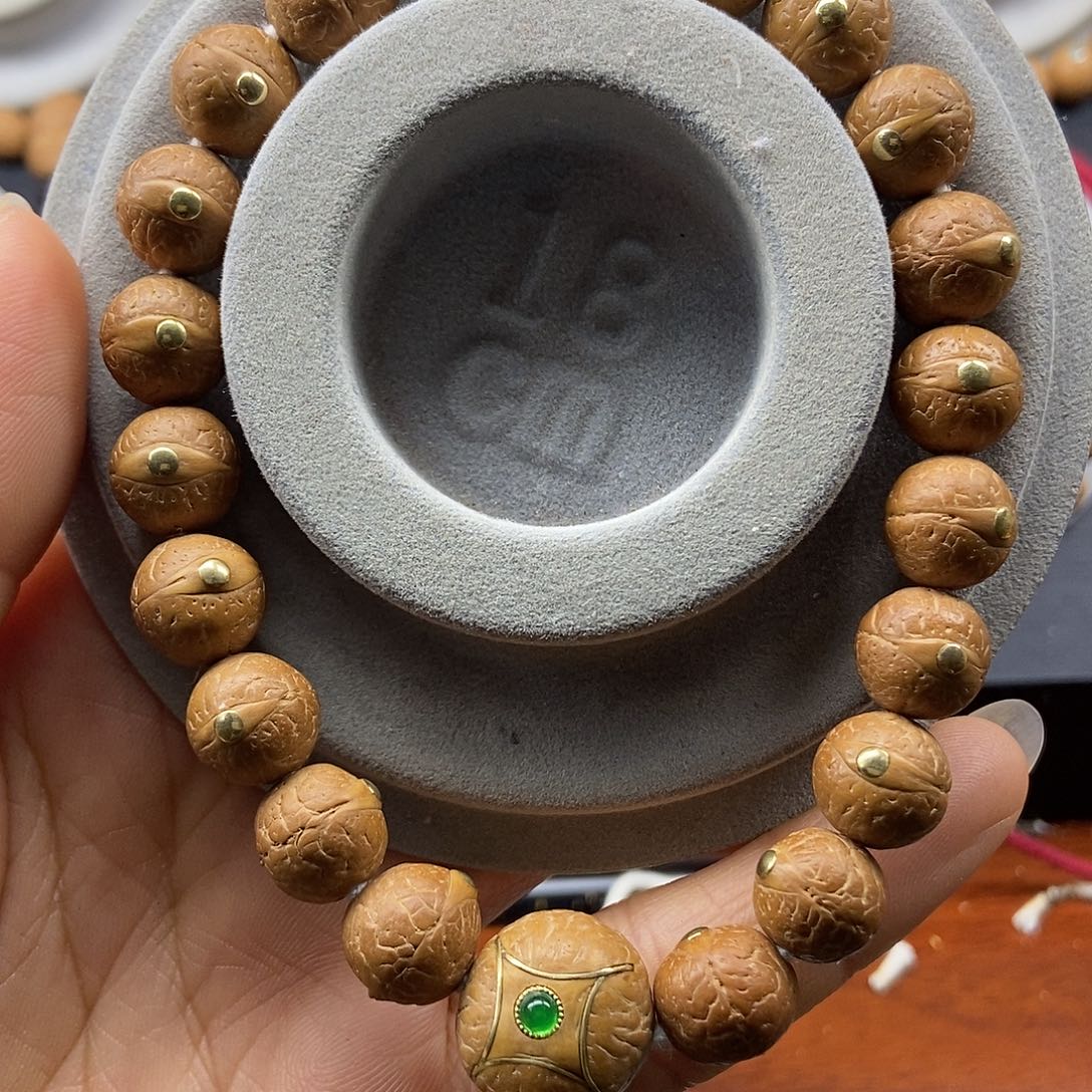 M****凤眼菩提手串11➕铜手串25新籽