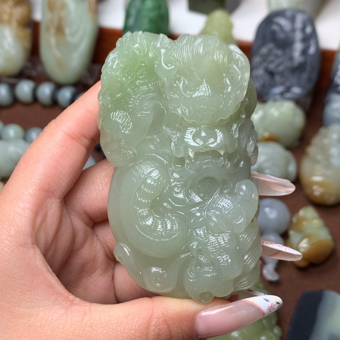 和田玉挂件未镶嵌