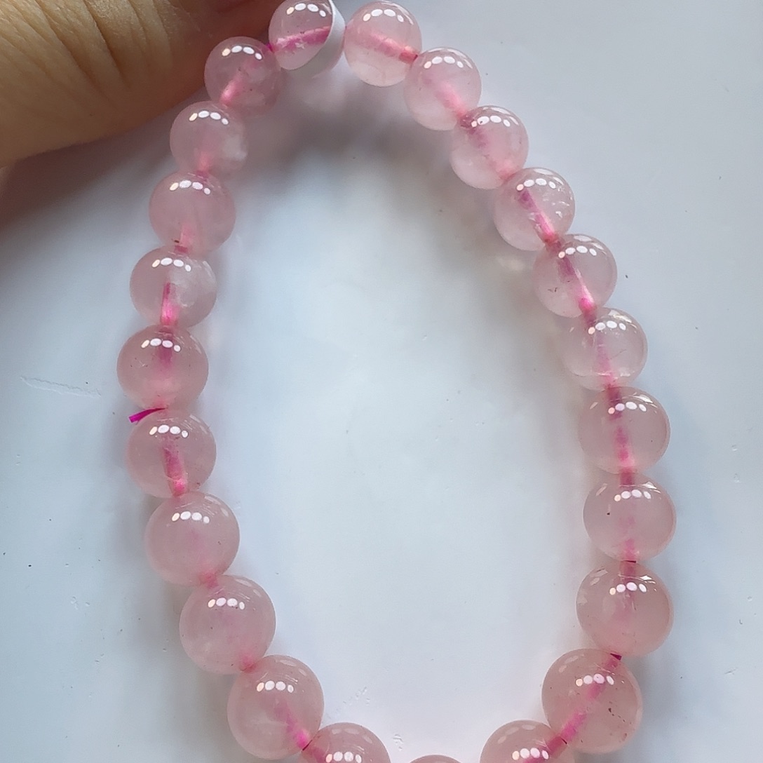 水晶手链未镶嵌粉晶
