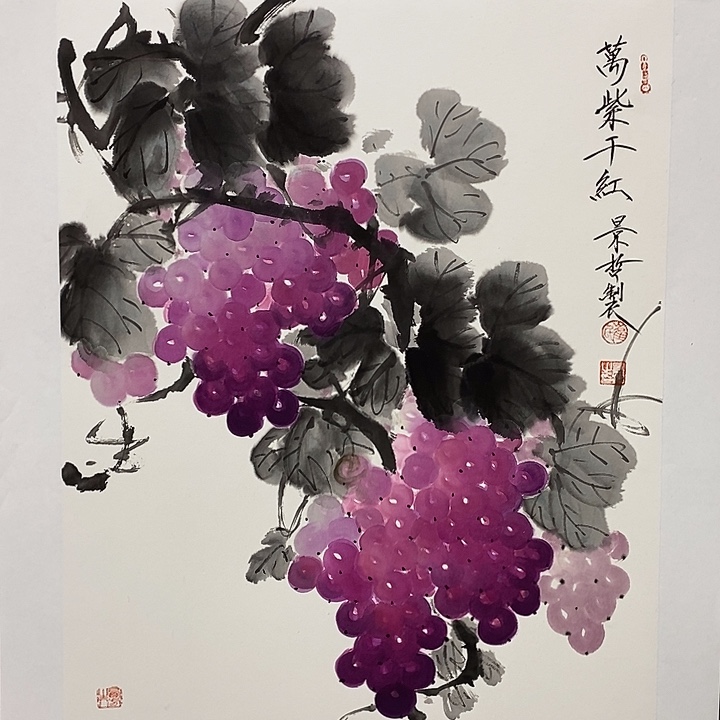 国画作品多次入选