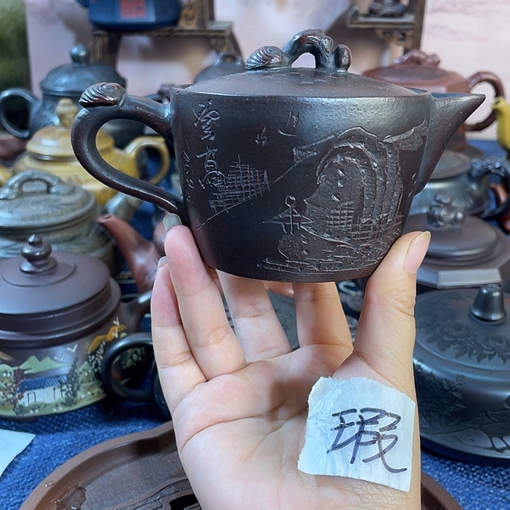 茶壶紫砂瑕疵紫砂茶具