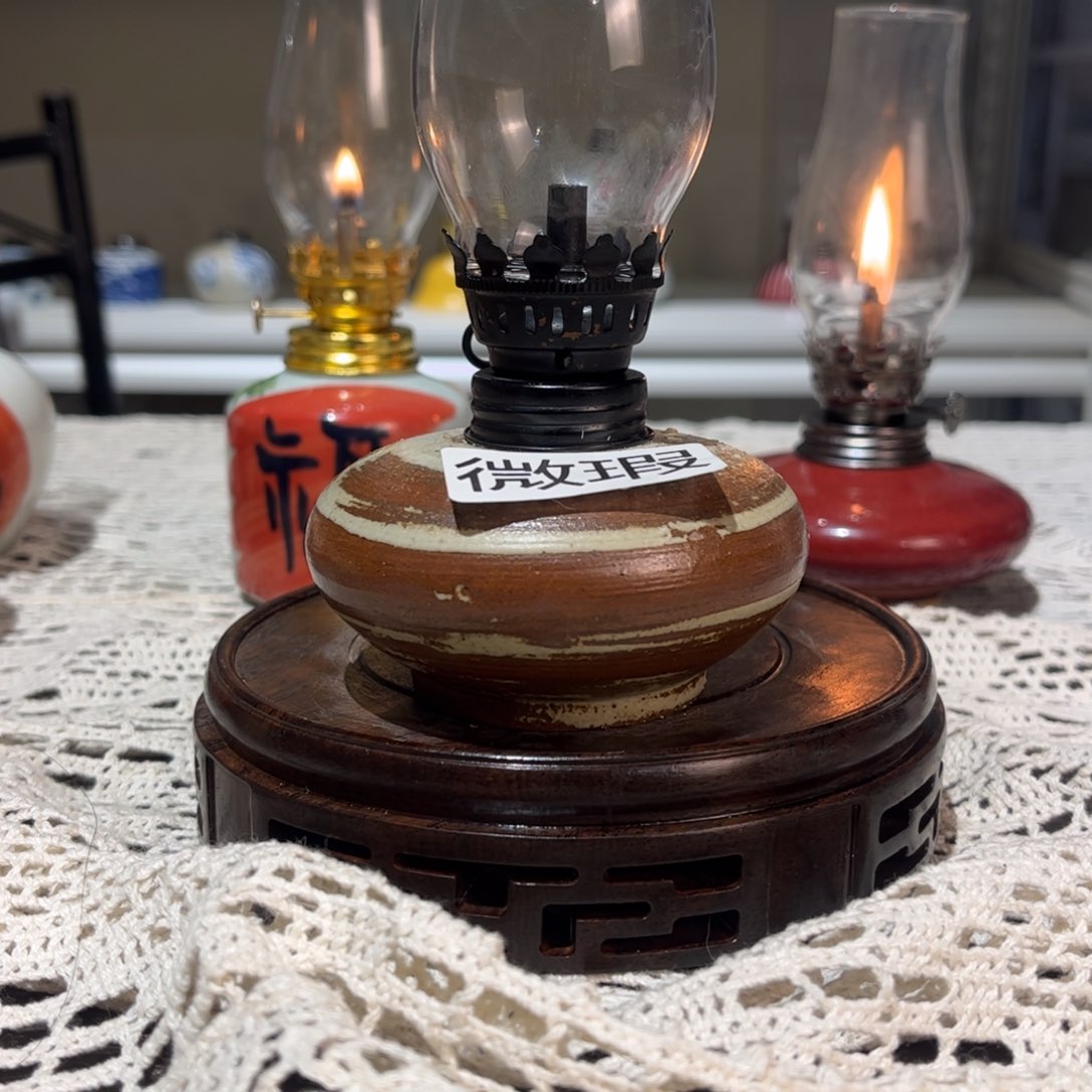 摆件景德镇陶瓷香薰灯