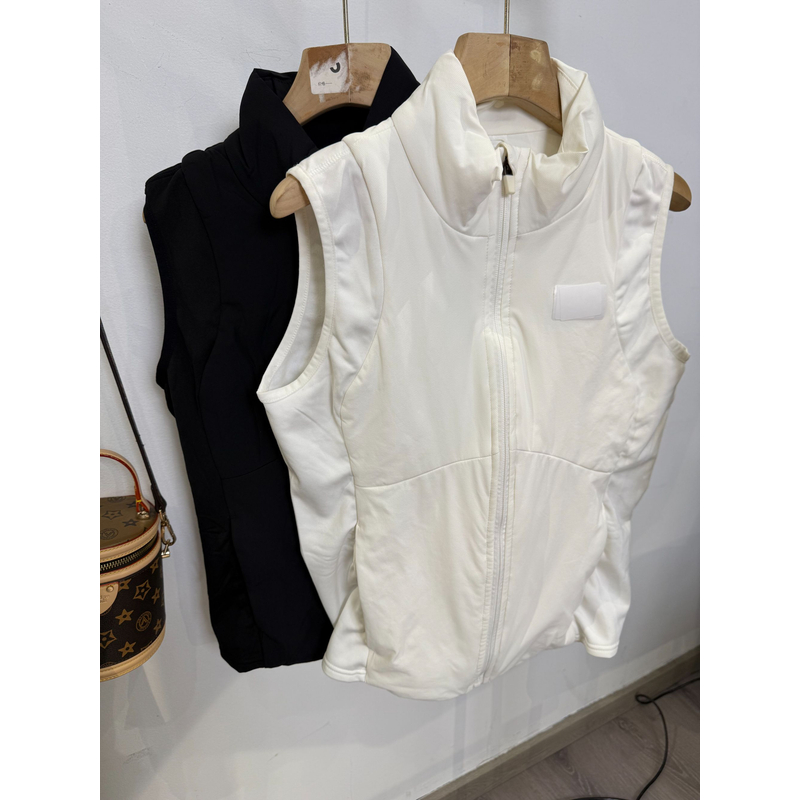 秋冬通用商务休闲抓绒马甲拉链常规款标准透气  W0072