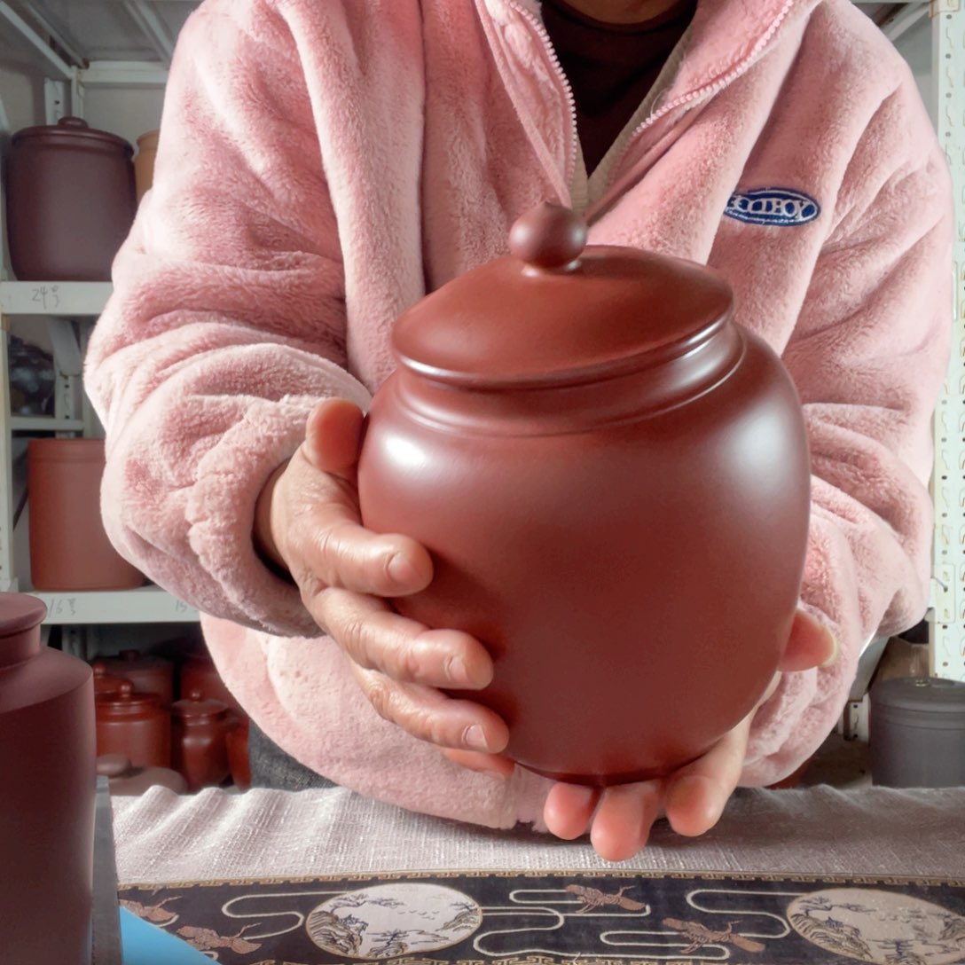 紫砂茶叶罐报*今天晚上