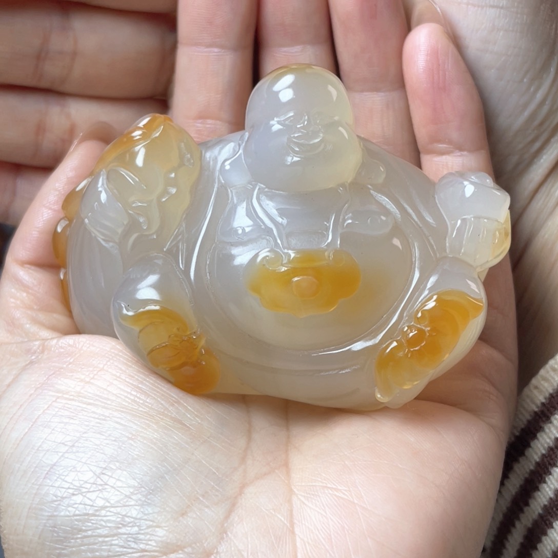 玛瑙/玉髓未镶嵌玛瑙稳**山