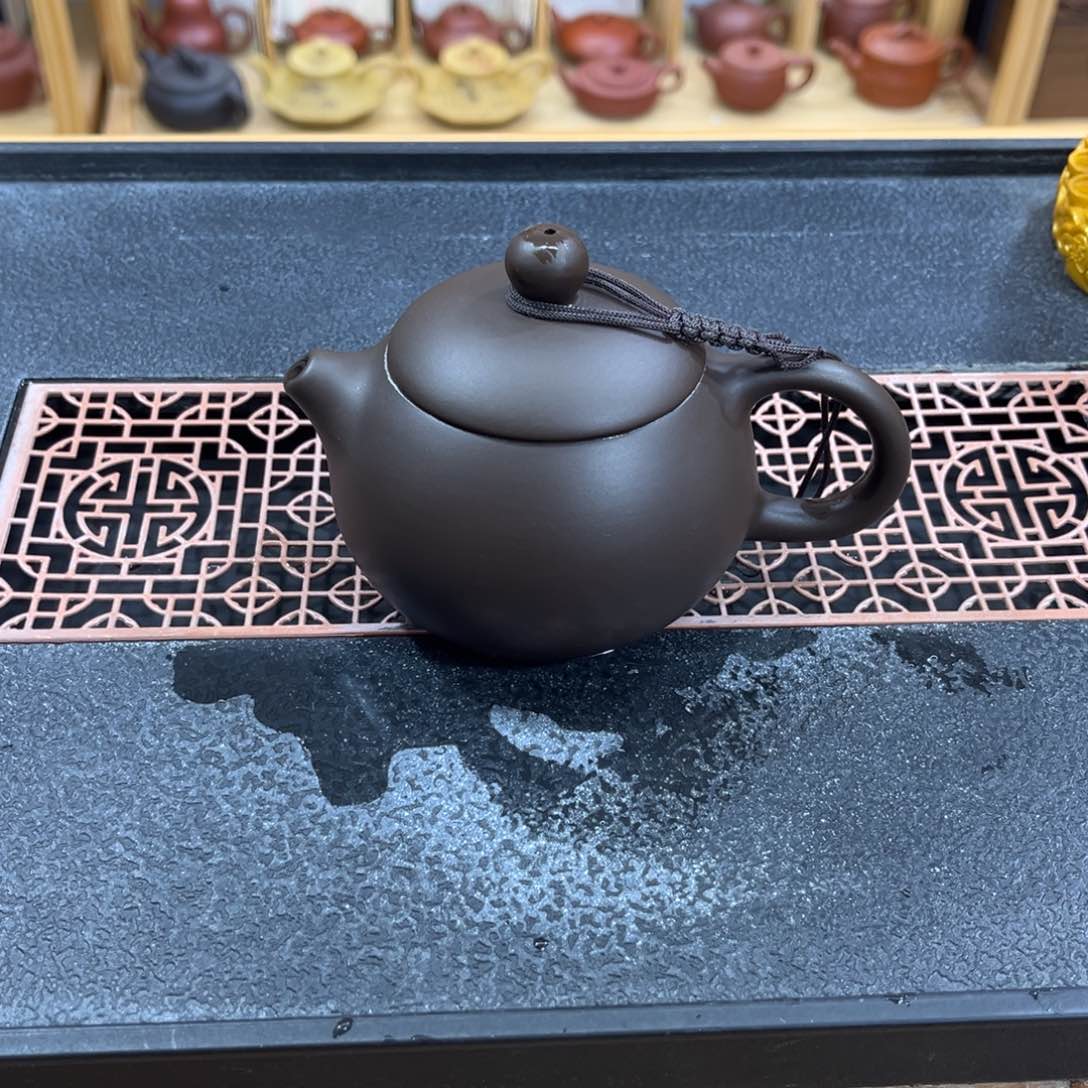 紫砂茶案小品西施西施