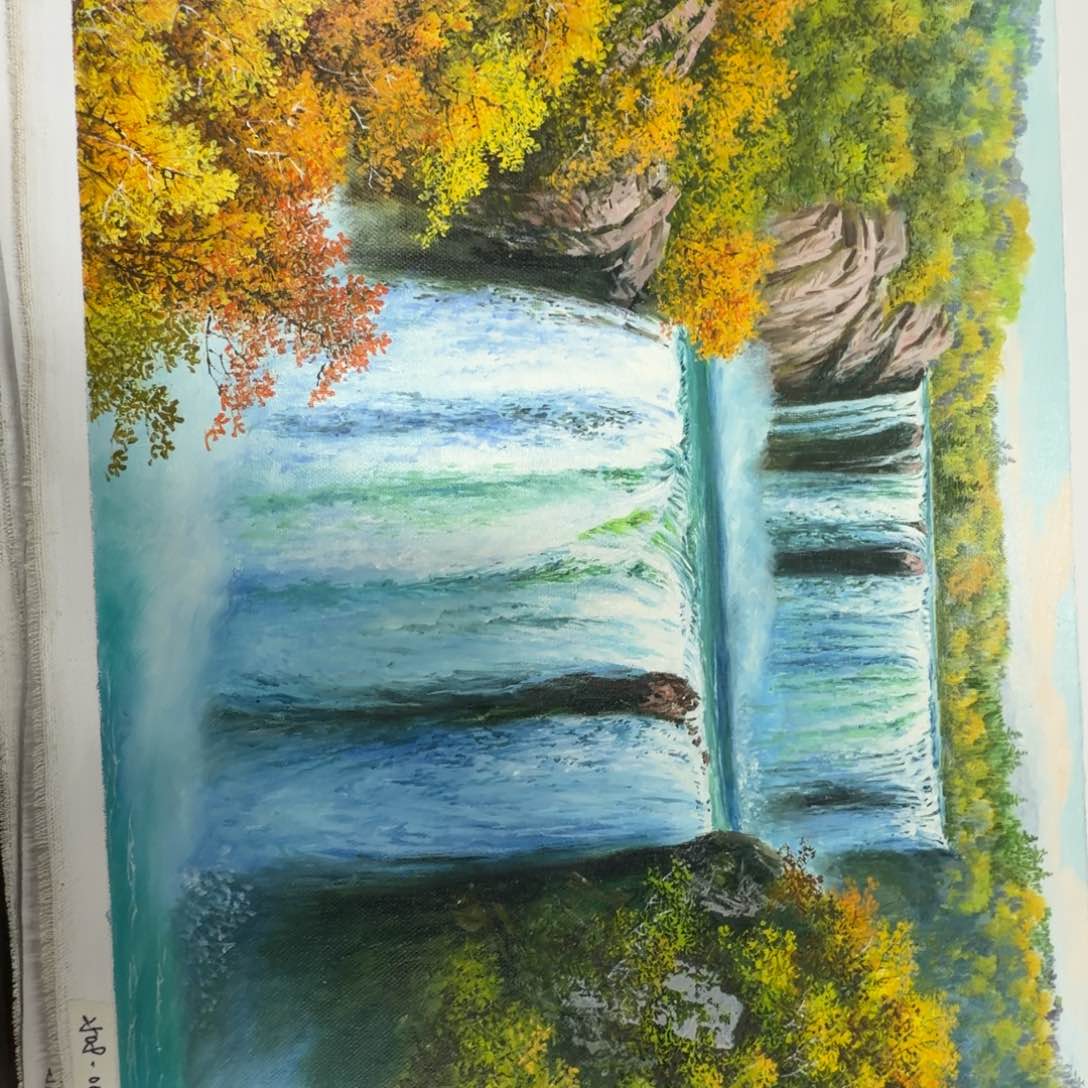 油画加油加油努力加油努力加油努力