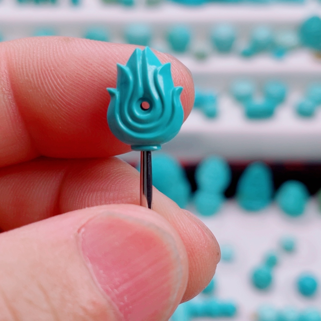 绿松石未镶嵌吊坠(不含链)