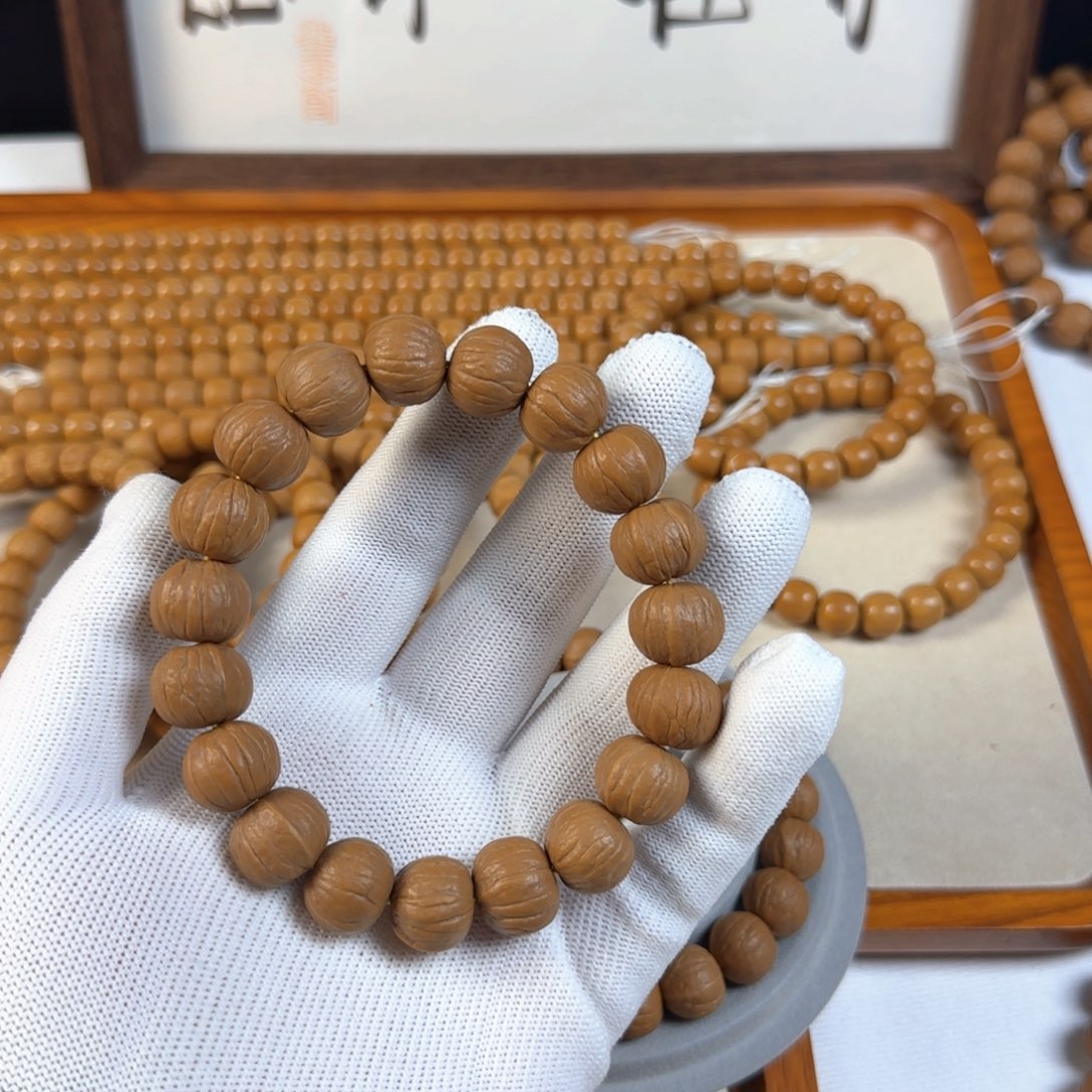 猴头核桃手串14南瓜