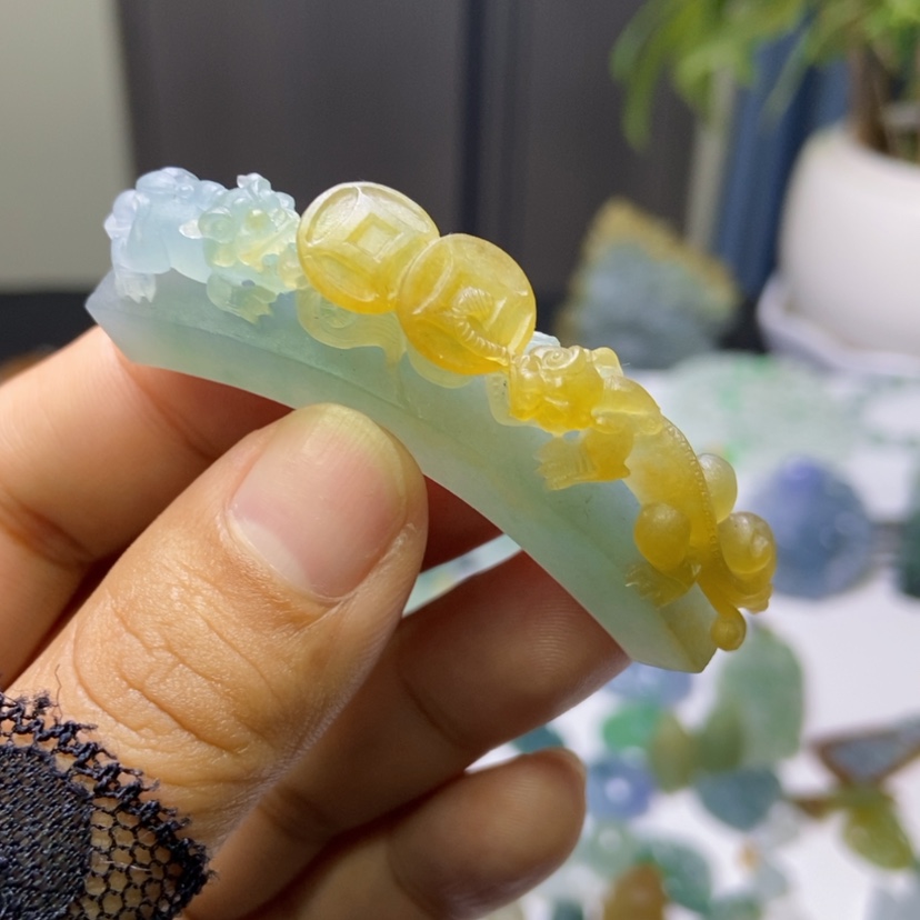 【闪购商品】定制翡翠未镶嵌手牌