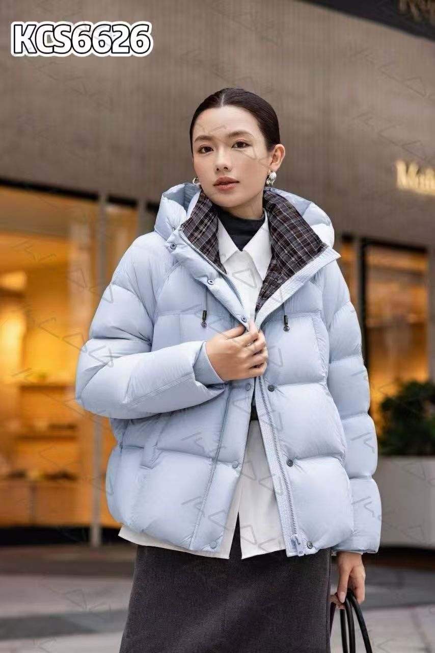 （欣姐专属）2025超轻云朵泡芙高端连帽中款好看棉服女