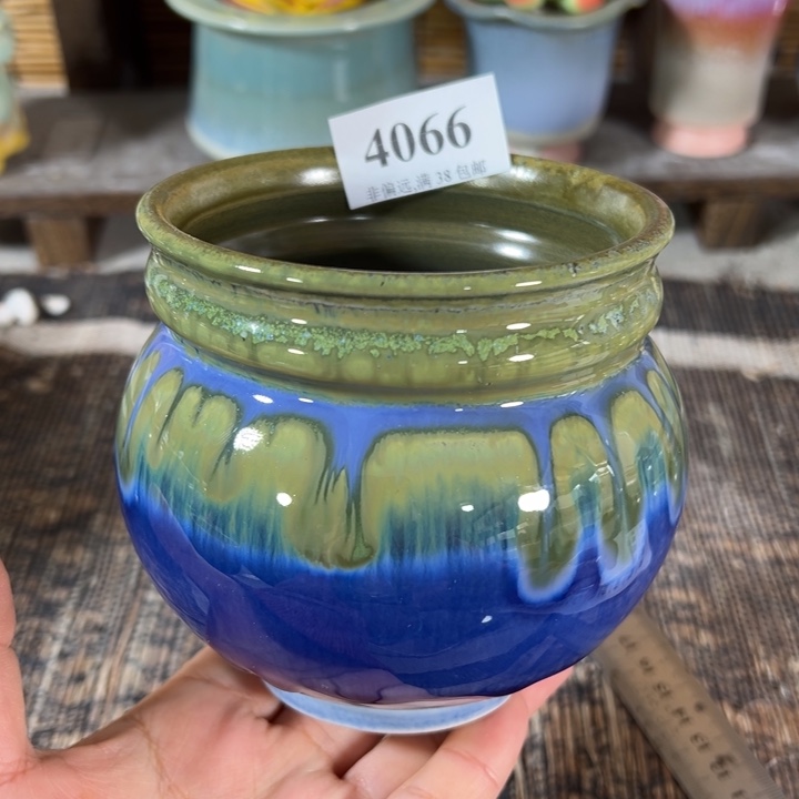 口9高10 手工花盆满30包邮