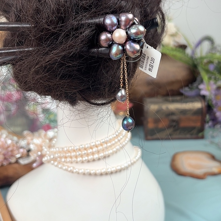 发饰淡水珍珠未镶嵌