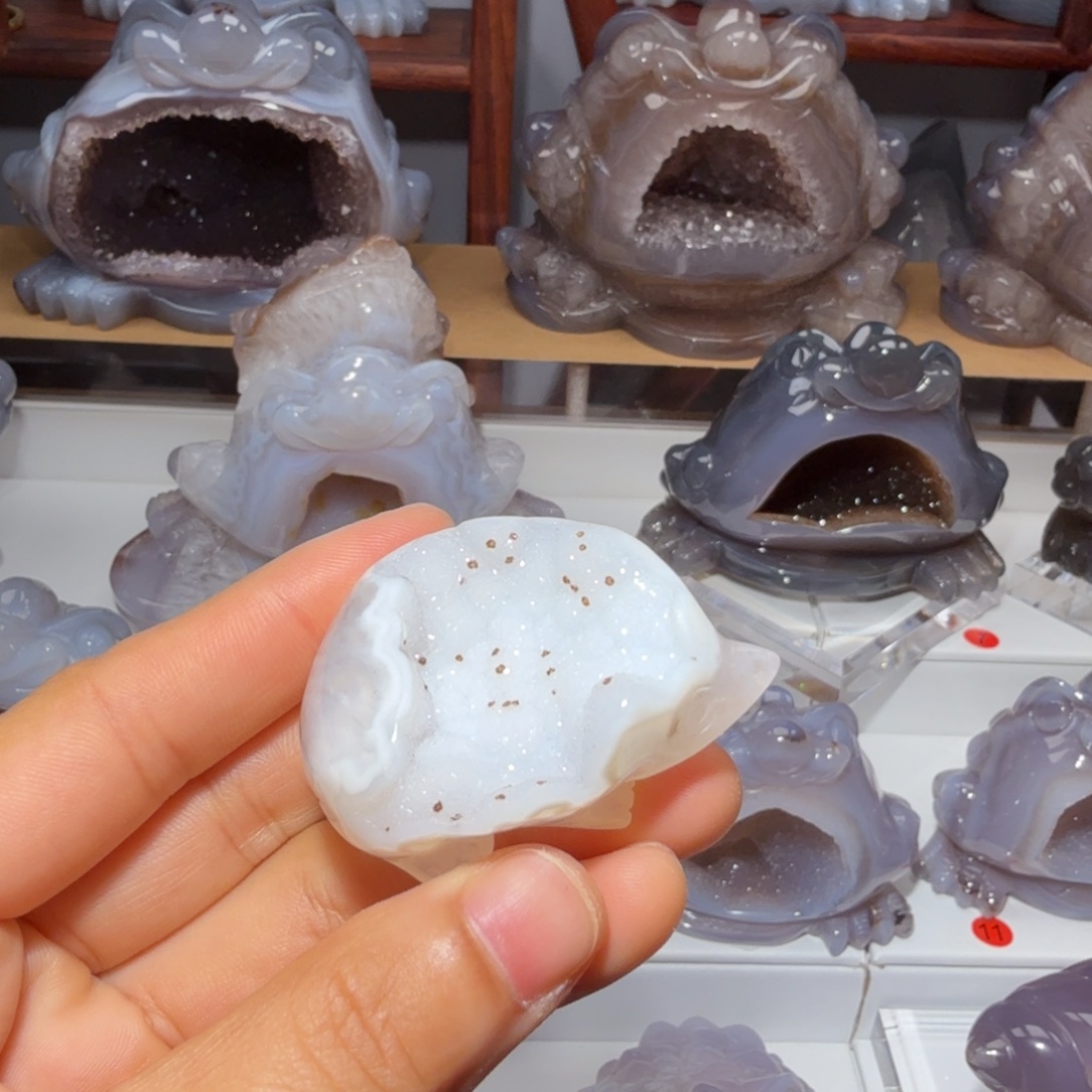 玛瑙/玉髓未镶嵌摆件