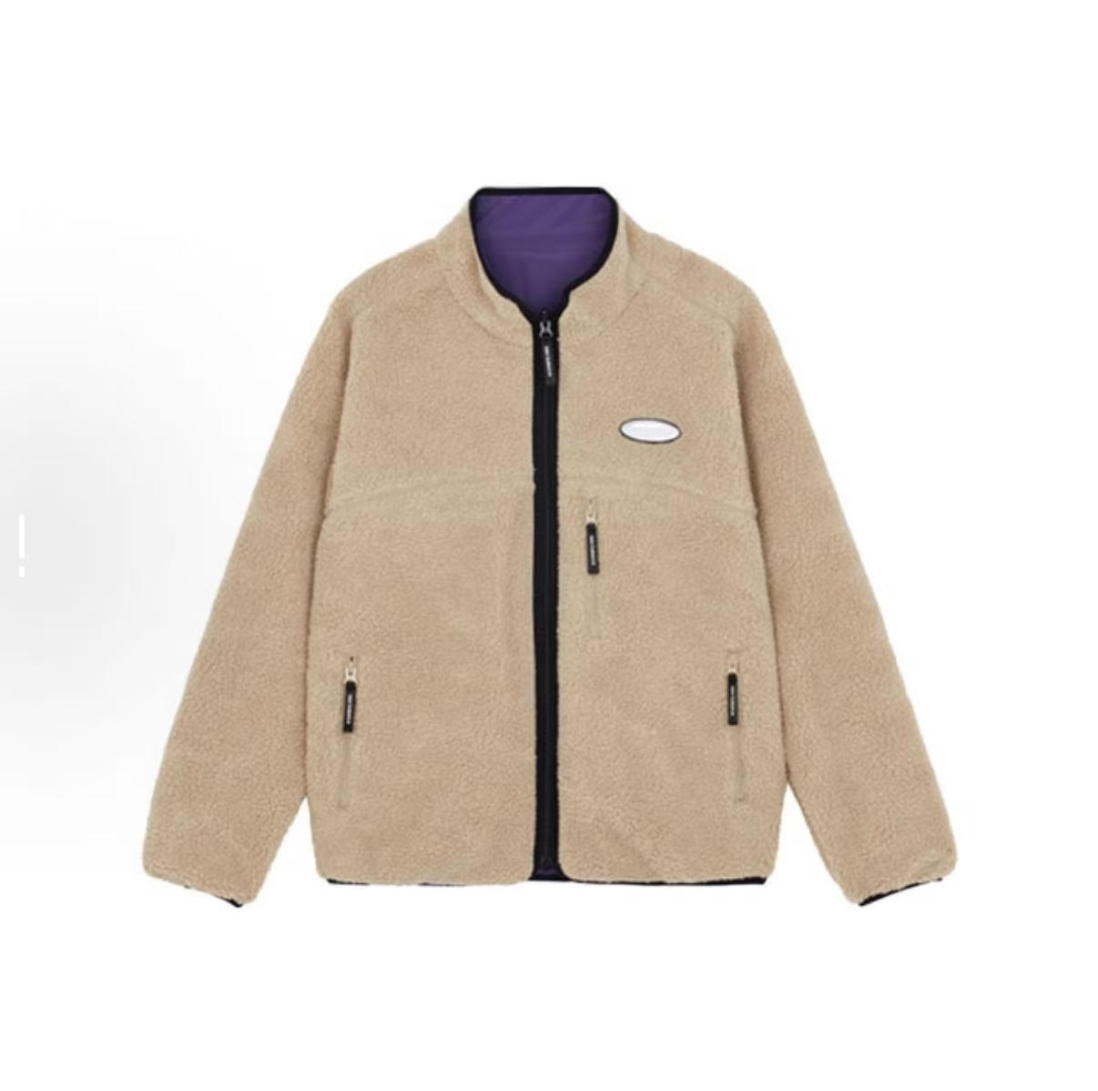 【xx】New Balance  中性抓绒上衣 6DB43013-PUR