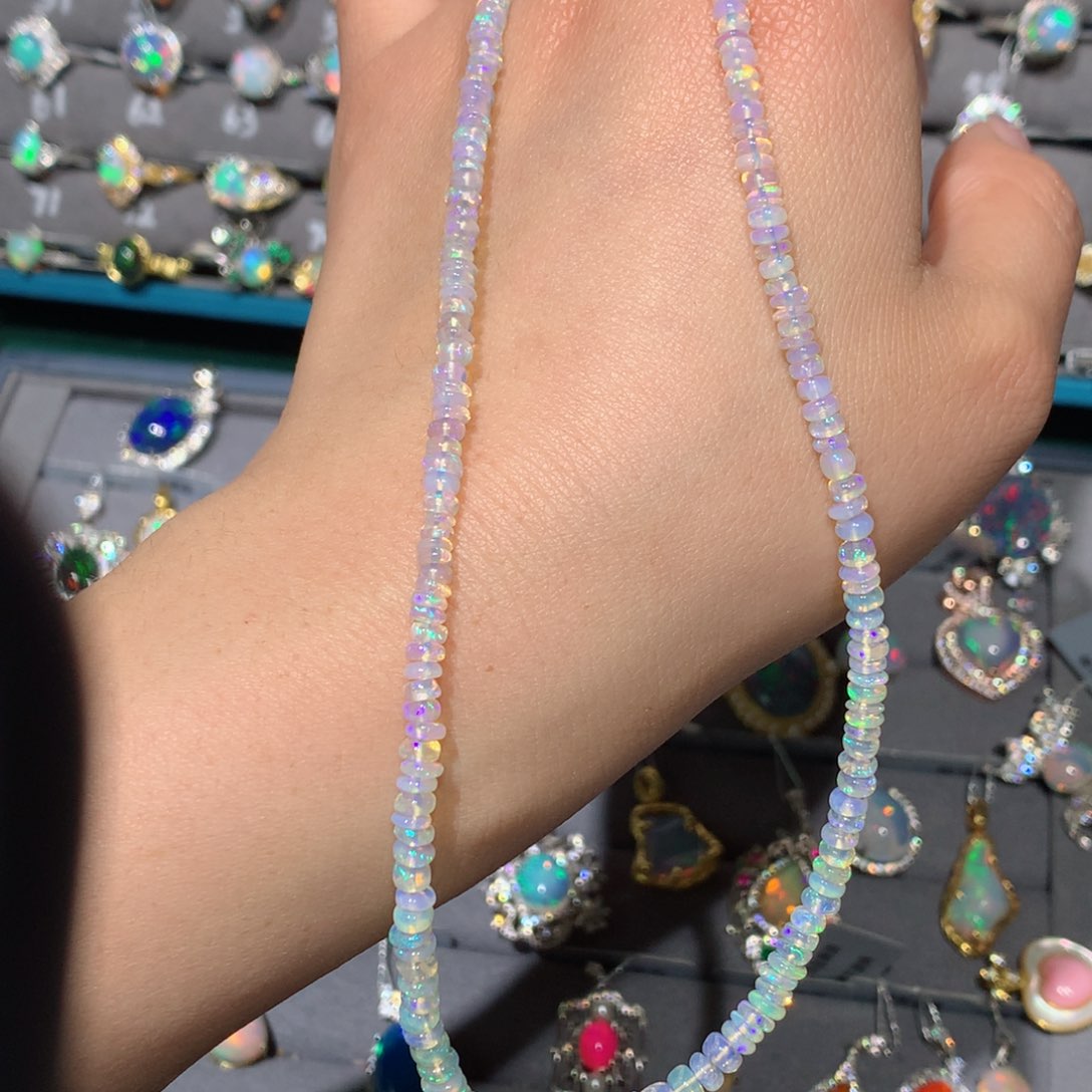 欧泊福利耳饰银S925镶嵌