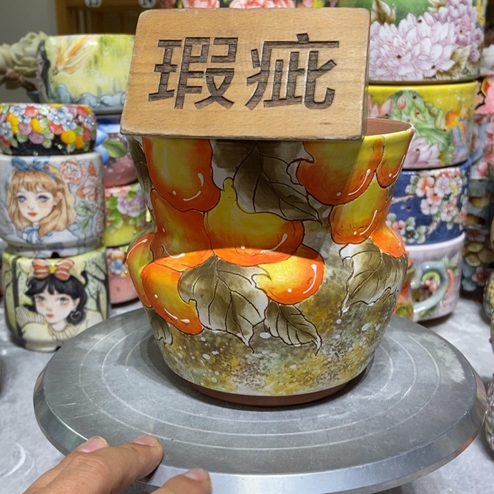 景德镇艺术手绘作品