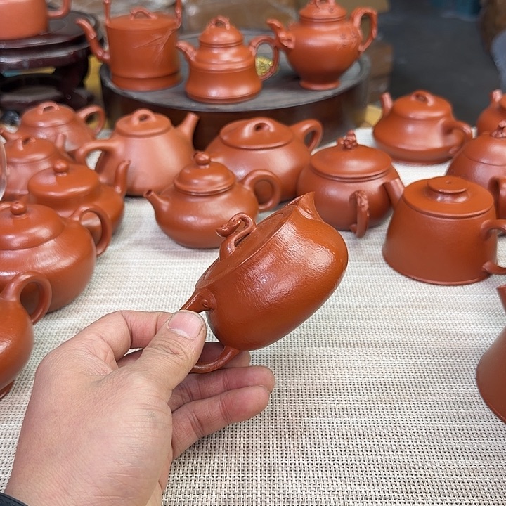 简***活紫砂壶全手工制作如意