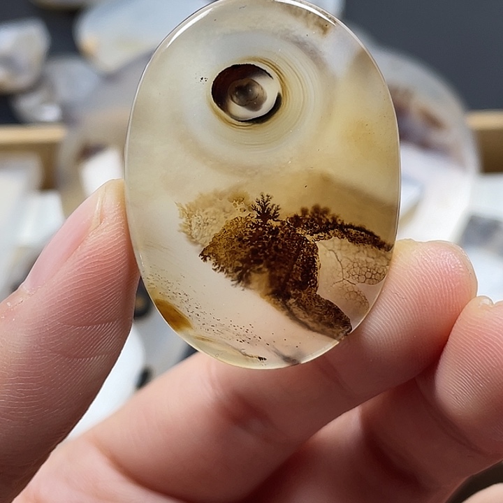 玛瑙/玉髓未镶嵌颈饰