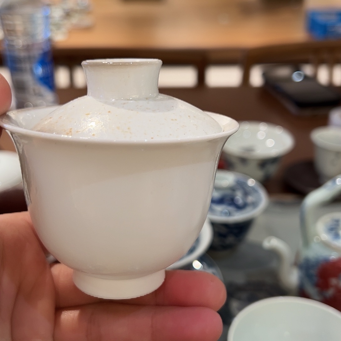 开播福利柴烧盖碗盖碗