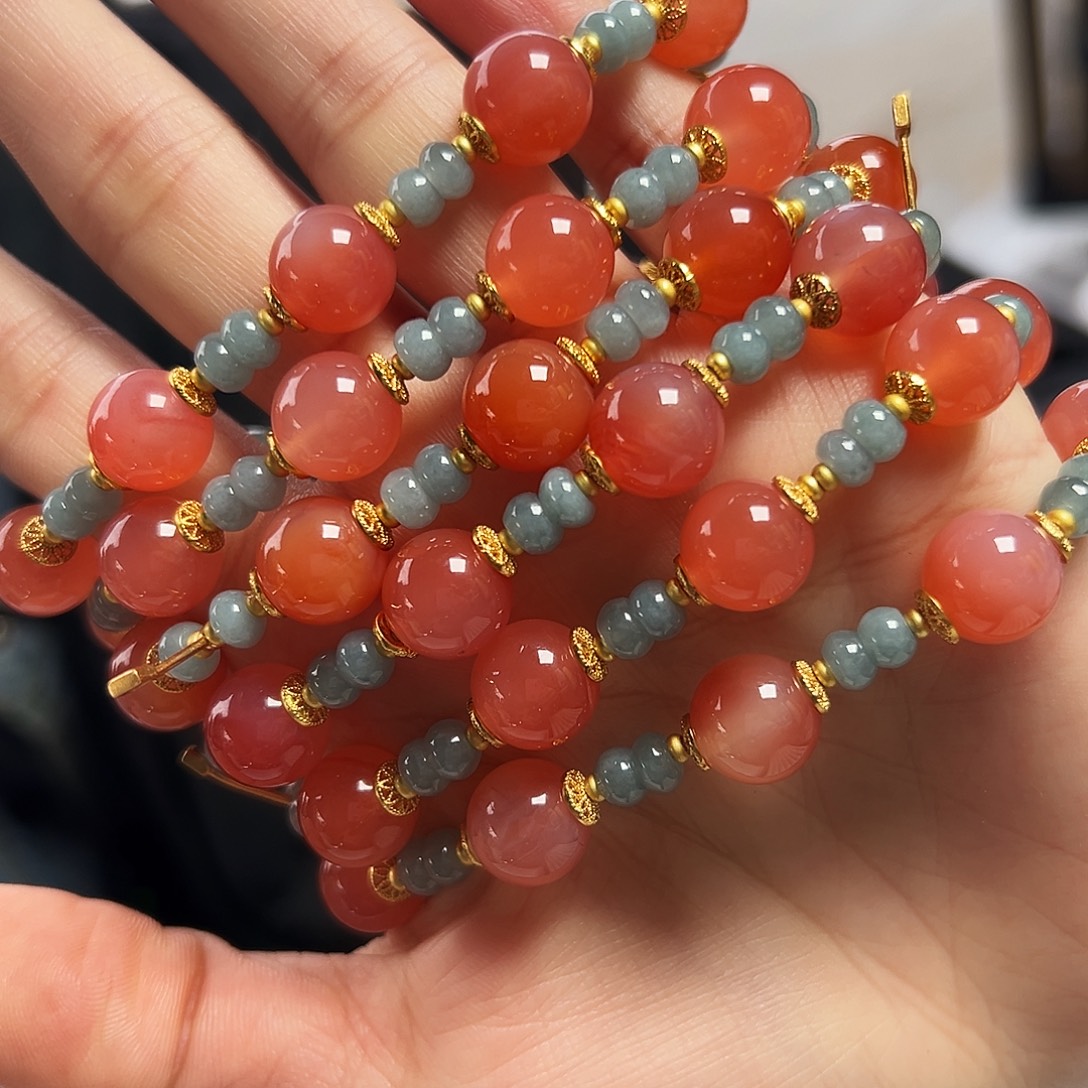 未镶嵌水晶手链多样性发一