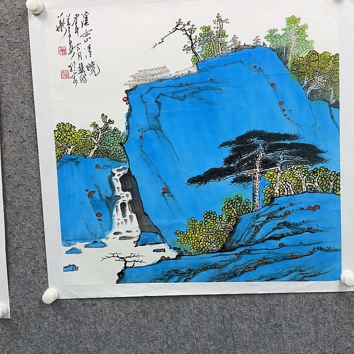 书法作品多次参加全国