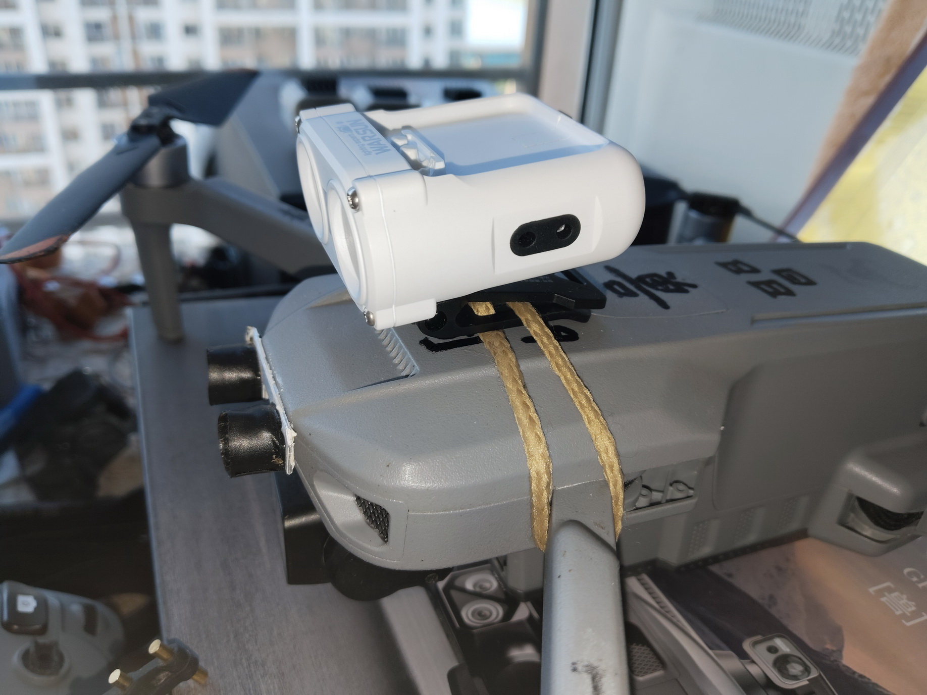 兽SG909螺旋桨八片黑色，航拍大灯，天线增强器无人机遥控摄影