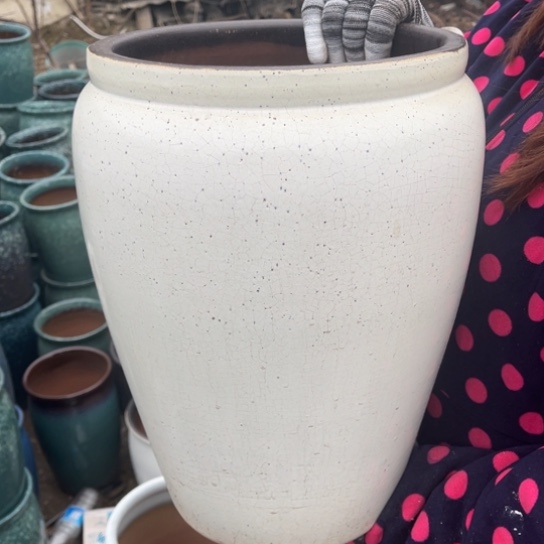 红陶口24高37瑕疵