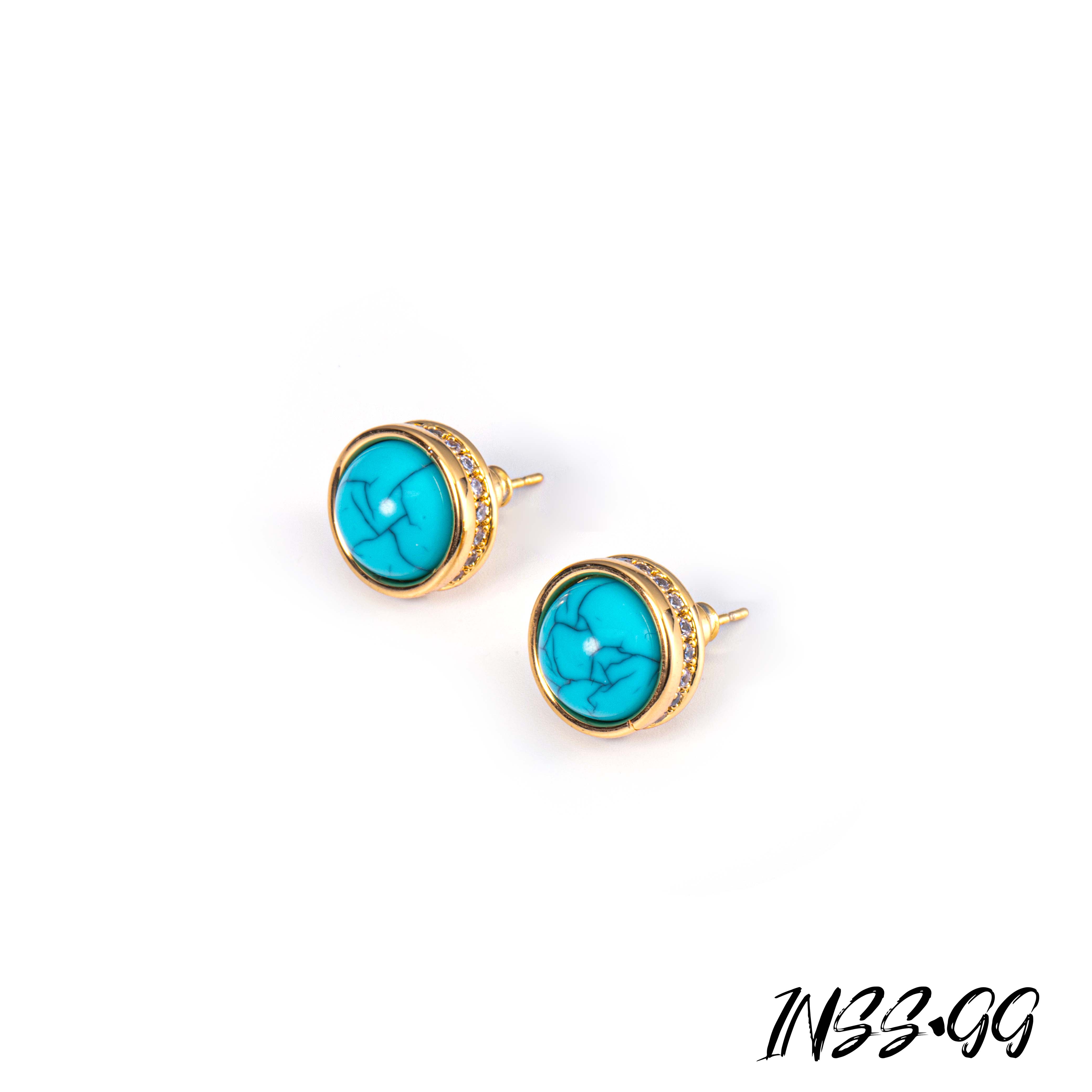 铜合金耳饰 【INSS · GG】925银针轻奢气质时尚耳钉SE1139