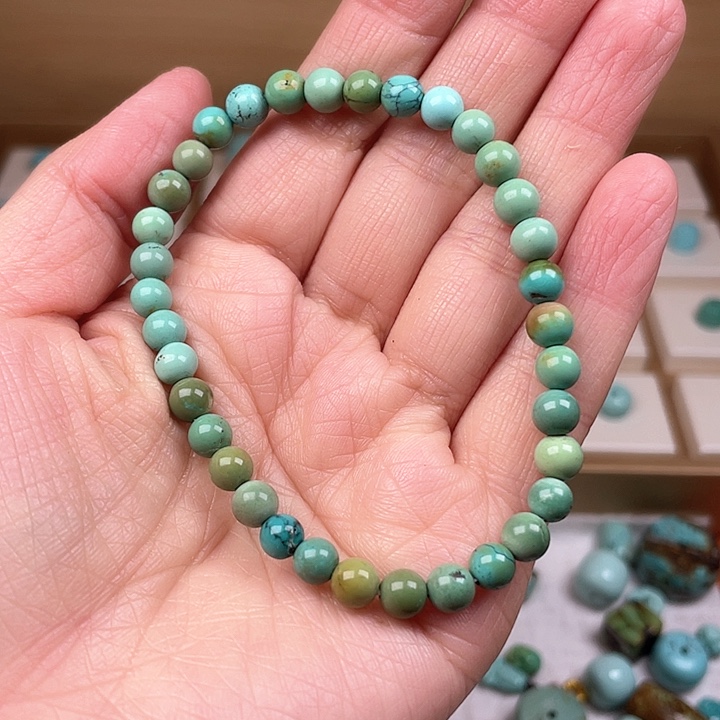 绿松石珠宝奇石未镶嵌