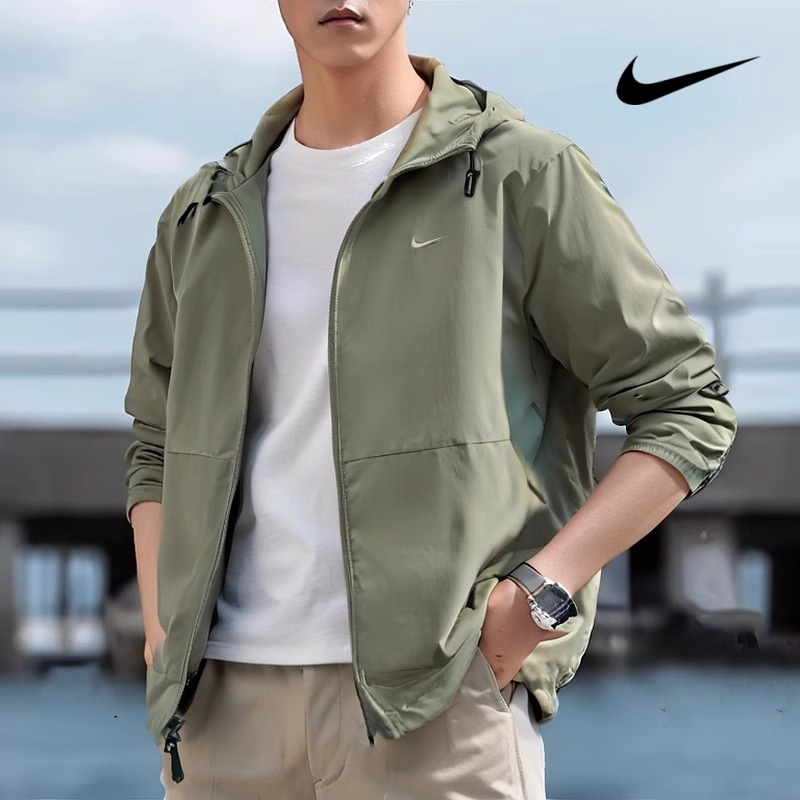 NIKE/耐克夹克男款男士25春季新款连帽运动服薄款正品外套防风衣