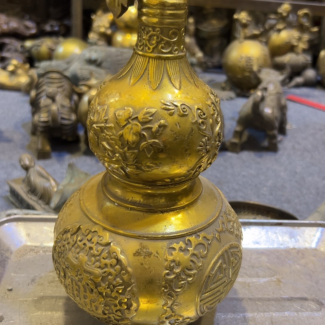 黄铜摆件，文房摆件工艺品