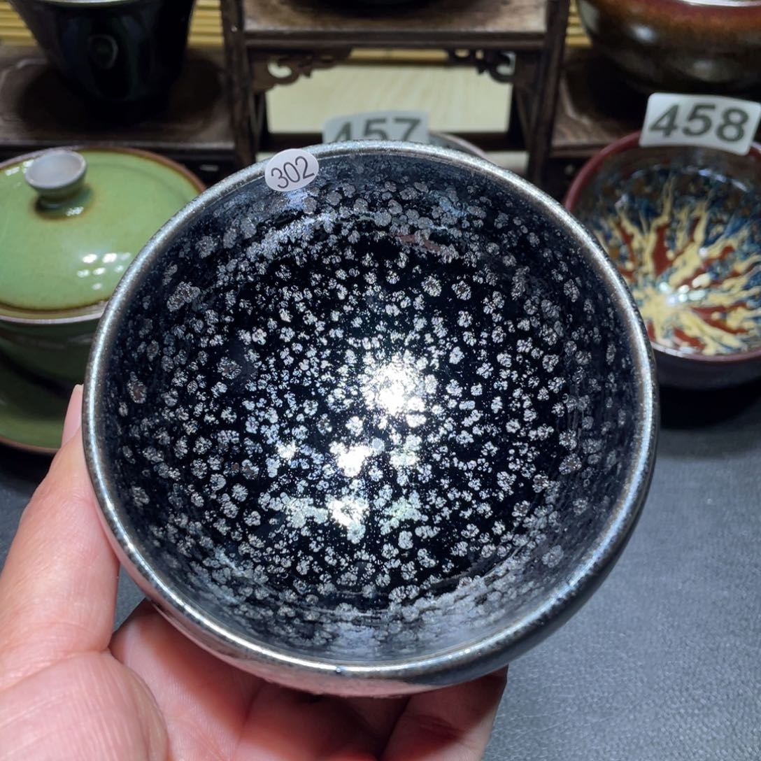 茶盏茶杯天v机械陶瓷302