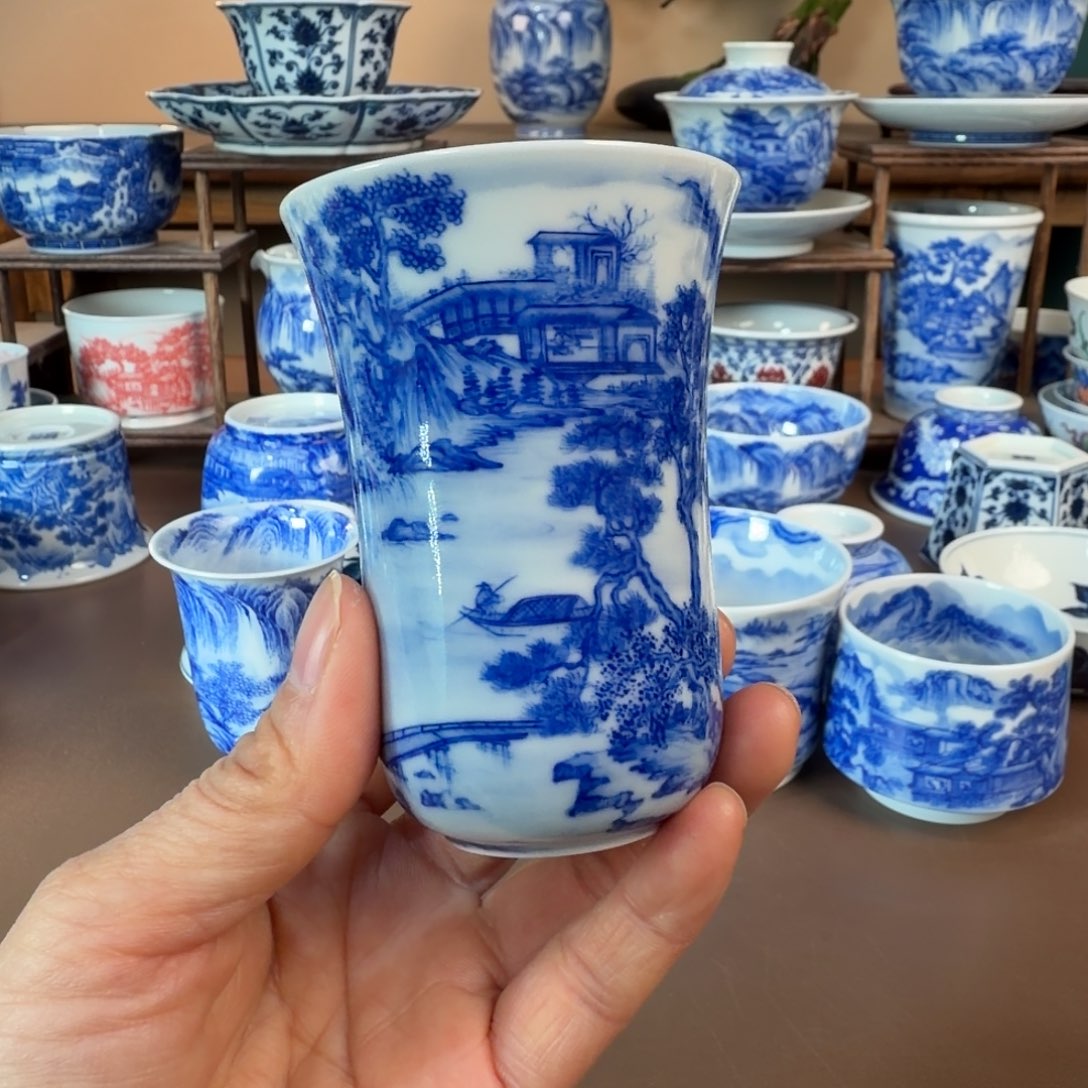 景德镇陶瓷手工手绘