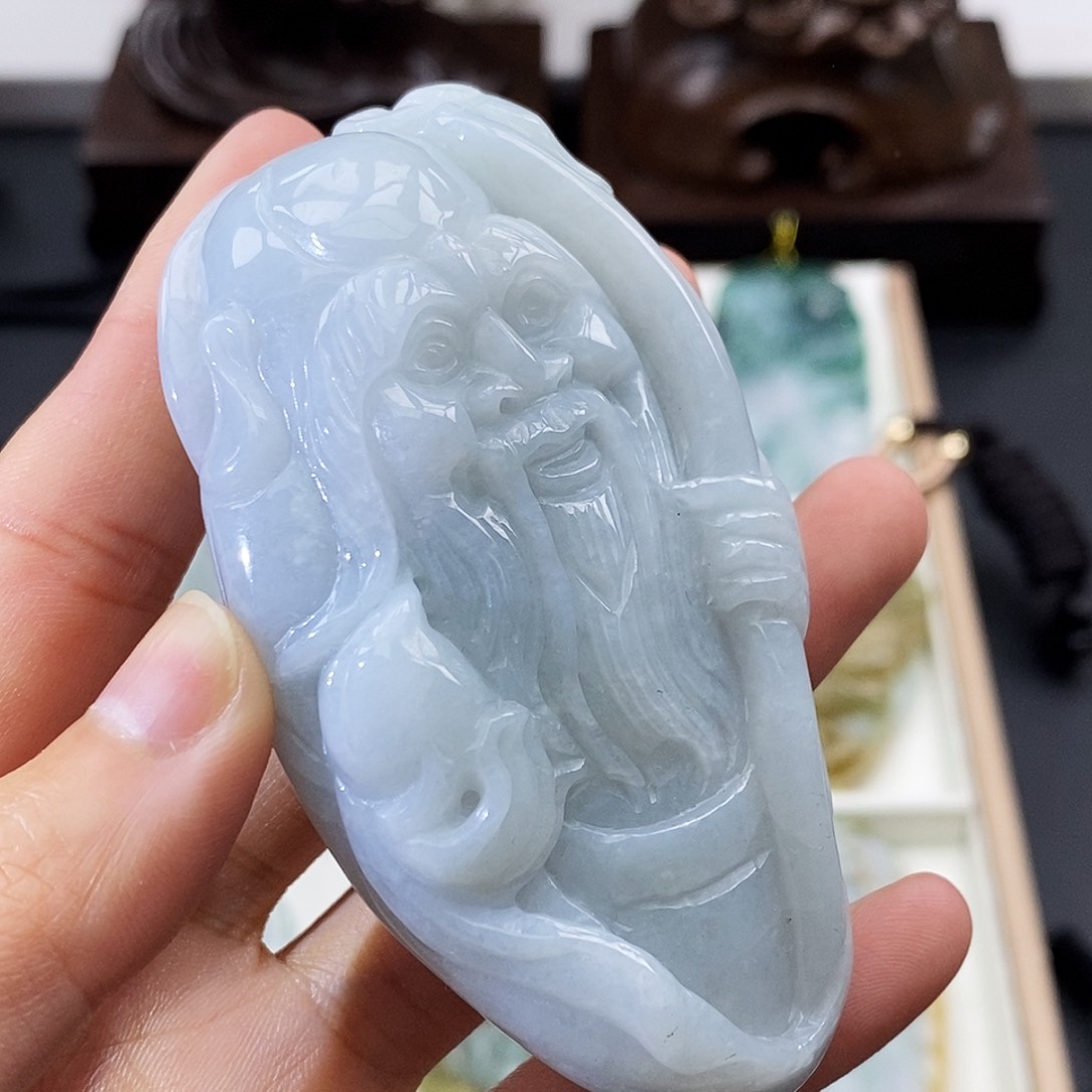 颈饰未镶嵌翡翠缅甸翡翠a货