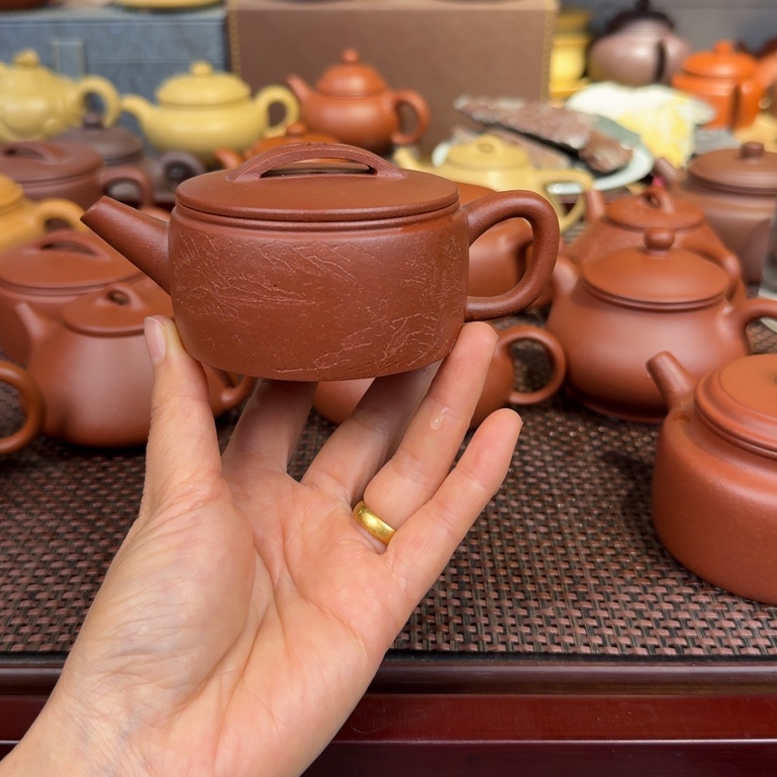 段泥茶壶降坡150毫升左右