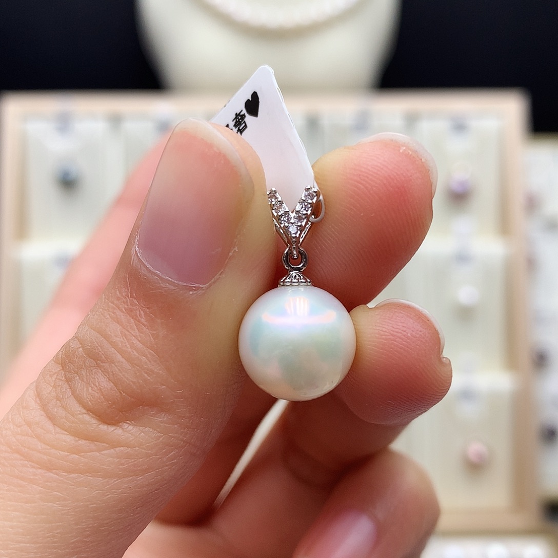 淡水珍珠合金颈饰