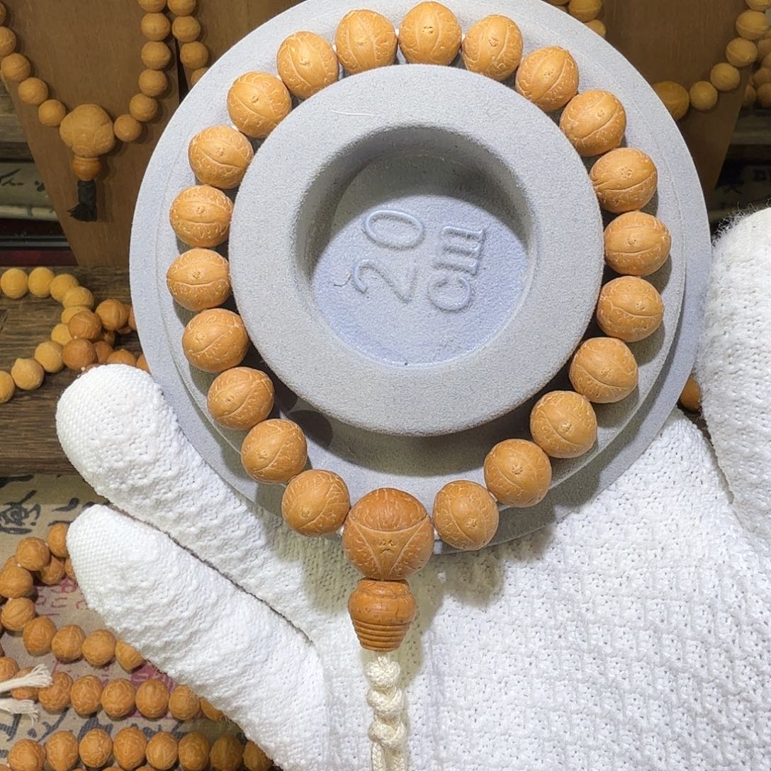 手串凤眼菩提高山树顶级半实心11.8-12.1mm
