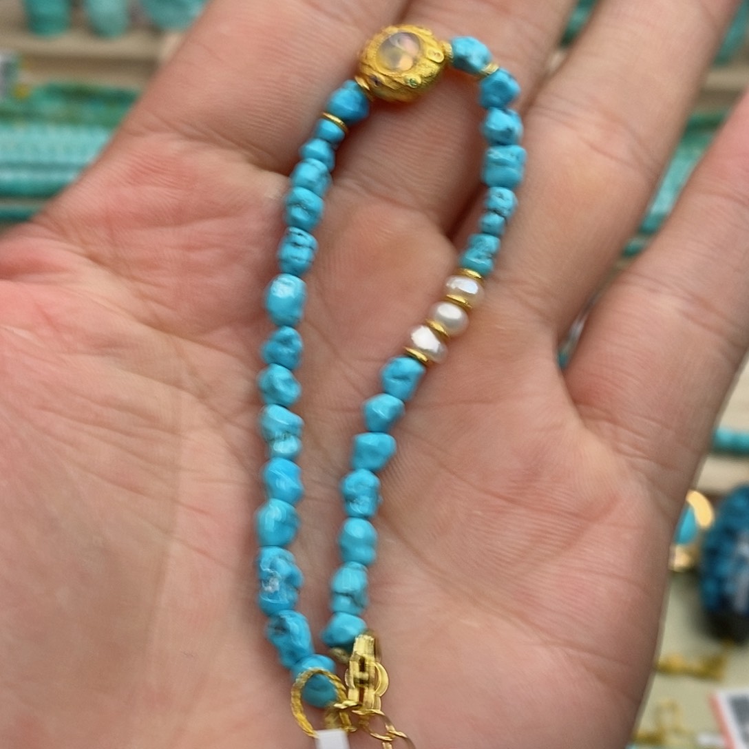 绿松石珠宝奇石未镶嵌